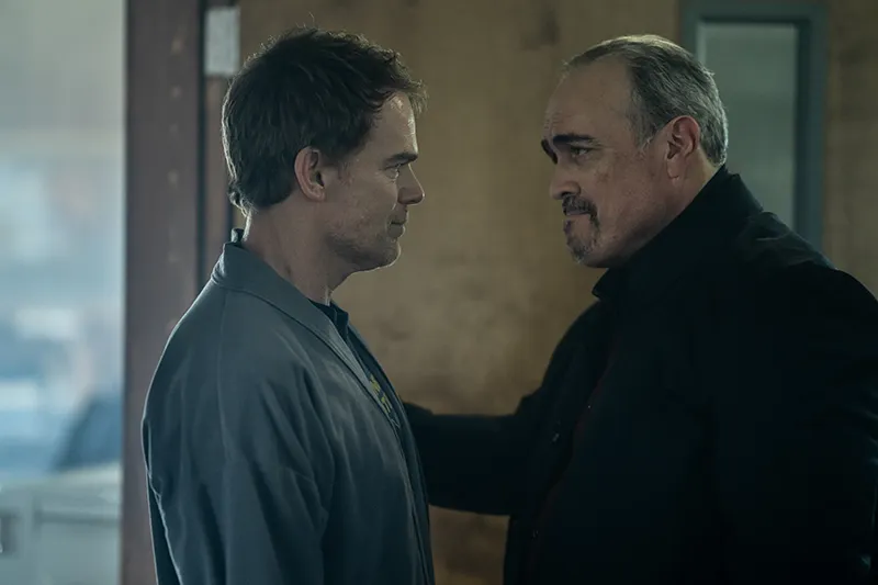 Spoiler Alert: ‘Dexter: Resurrection Premiere Delivers Long-Awaited Face Off and Michael C. Hall Breaks Down THAT Scene