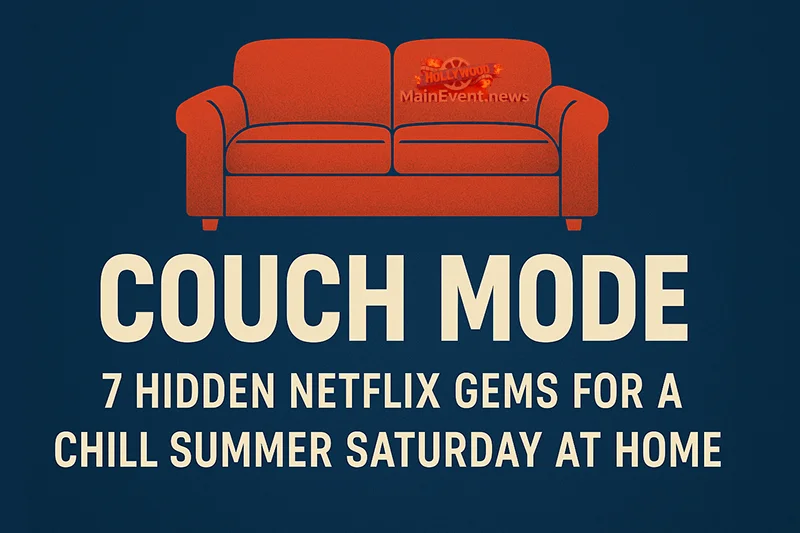 Couch Mode: Hidden Netflix Gems for a Chill Summer Saturday at Home