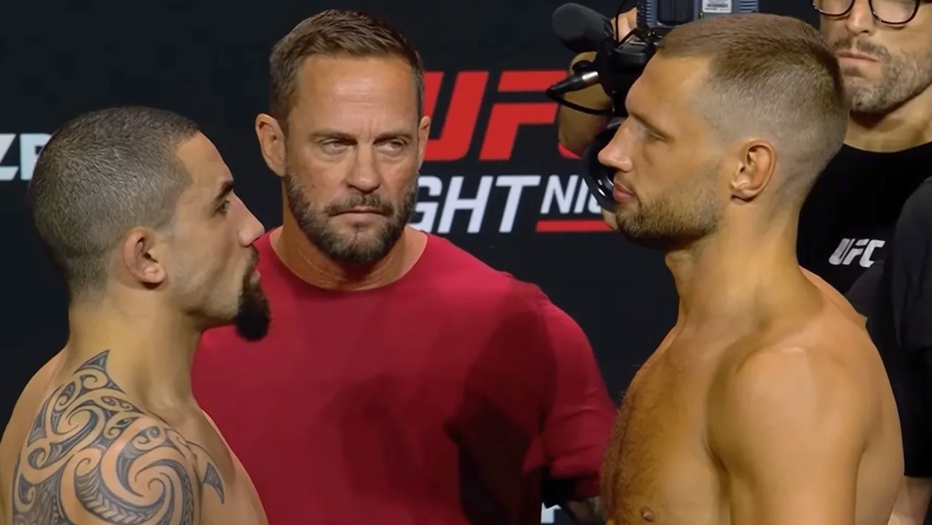UFC Abu Dhabi Results - July 26, 2025: Brutal Finishes, Historic Records—Guskov's KO Shocker, de Ridder’s Edge Over Whittaker
