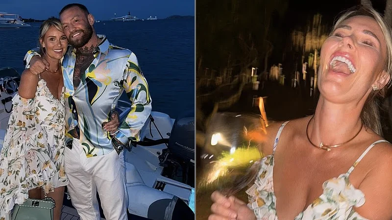Conor McGregor & Dee Devlin Put on a United Front After Nude Photo Leak and Beach Smooch Controversy