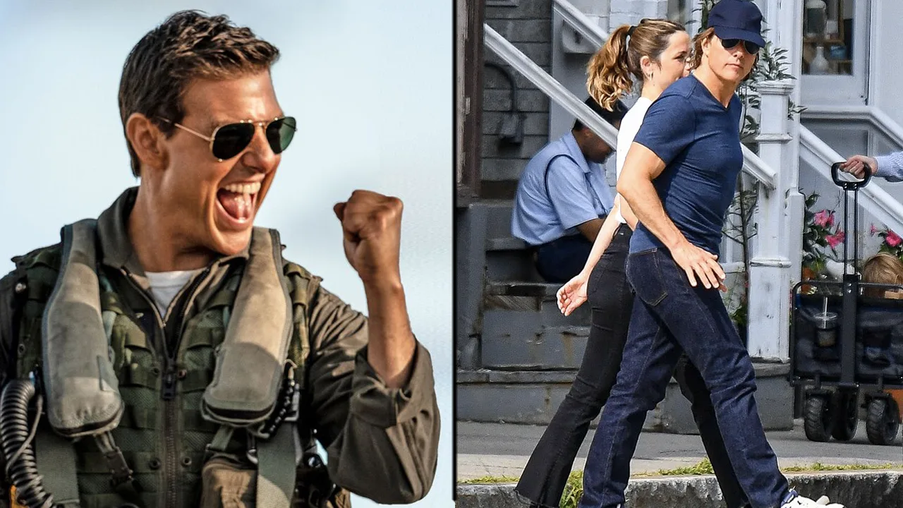 Image for Hollywood Central article: Mission: Romance Possible? Tom Cruise, 63, and Ana de Armas, 37, Make It Official With Public PDA in Vermont