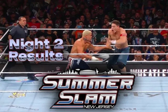 WWE SummerSlam Night 2 Results