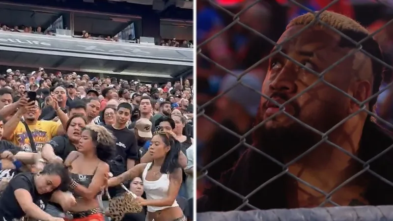 Real-Life Brawl Steals Spotlight at SummerSlam Ni