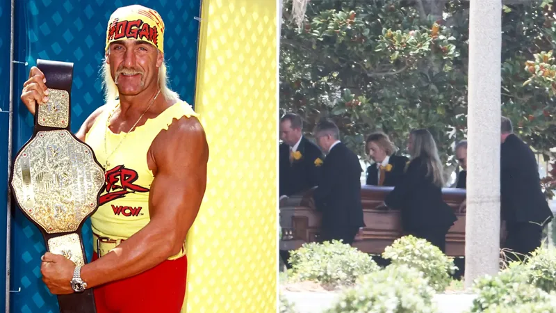 Hulk Hogan’s Funeral Packs Star Power and Surprises—Wrestling Icons, Family Tension & Presidential Tribute (Photo Album)