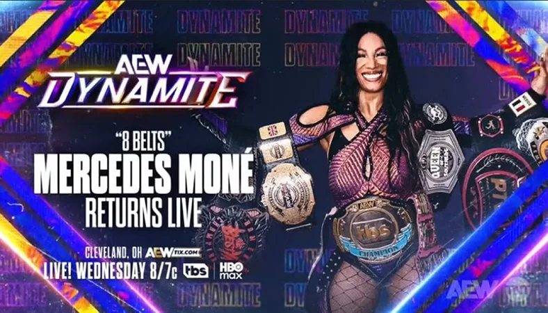 AEW Dynamite Preview - August 06, 2025: Mercedes Moné Returns, MJF vs. Briscoe Showdown, and Tag Tournament Heats Up in Cleveland