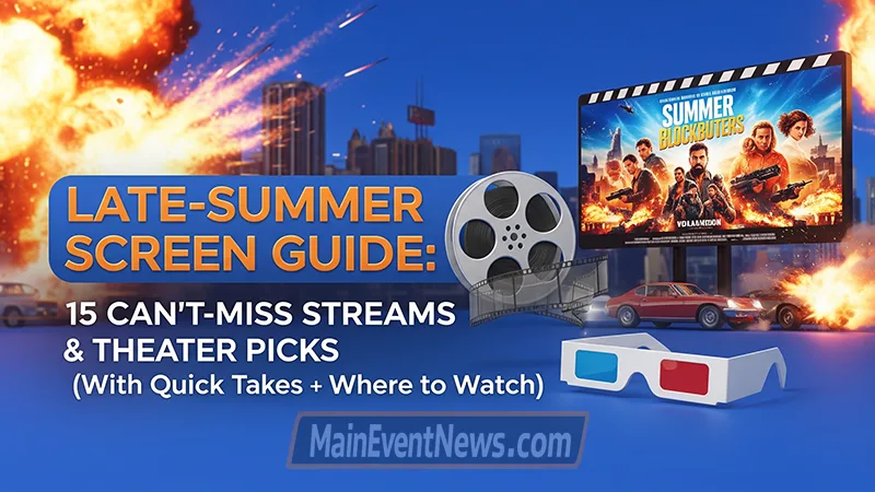 Late-Summer Screen Guide