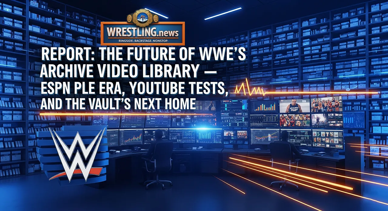 Report: The Future of WWE’s Archive Video Library — ESPN PLE Era, YouTube Tests, and the Vault’s Next Home
