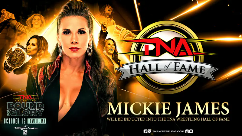 Mickie James to Be Inducted Into the TNA Hall of Fame at Bound For Glory 2025