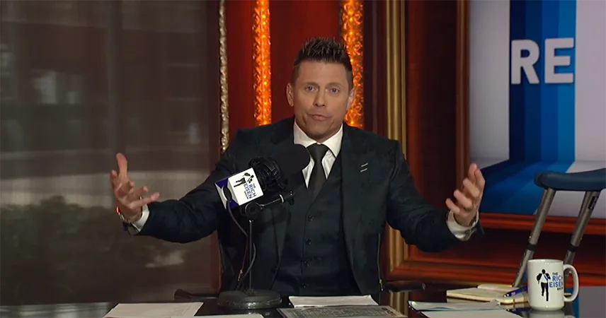 The Miz Fakes “Injury” On Rich Eisen Show, Upset With Seth Rollins —"Maybe In a Month I'll Be World Champion"