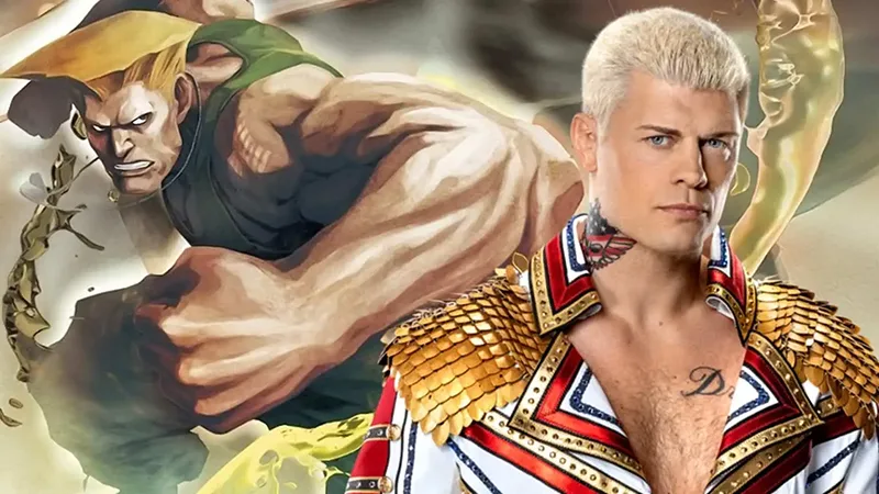 Rhodes Spotted With Street Fighter Cast