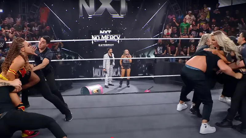 WWE NXT Sees Ratings Drop Before No Mercy – Could the TNA Crossover Backfire on TNA?